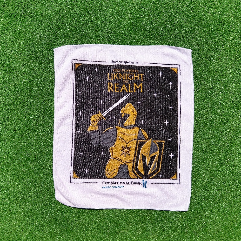 VGK Vegas Golden Knights Edmonton Oilers 2023 Stanley Cup Playoff Rally Towel